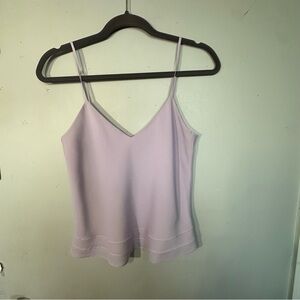 Aritzia | TALULA Lilac Cami Blouse w/ Fluttery Layers